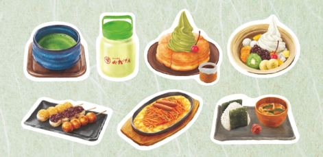 おかげ庵 付箋＆フレークシールセット