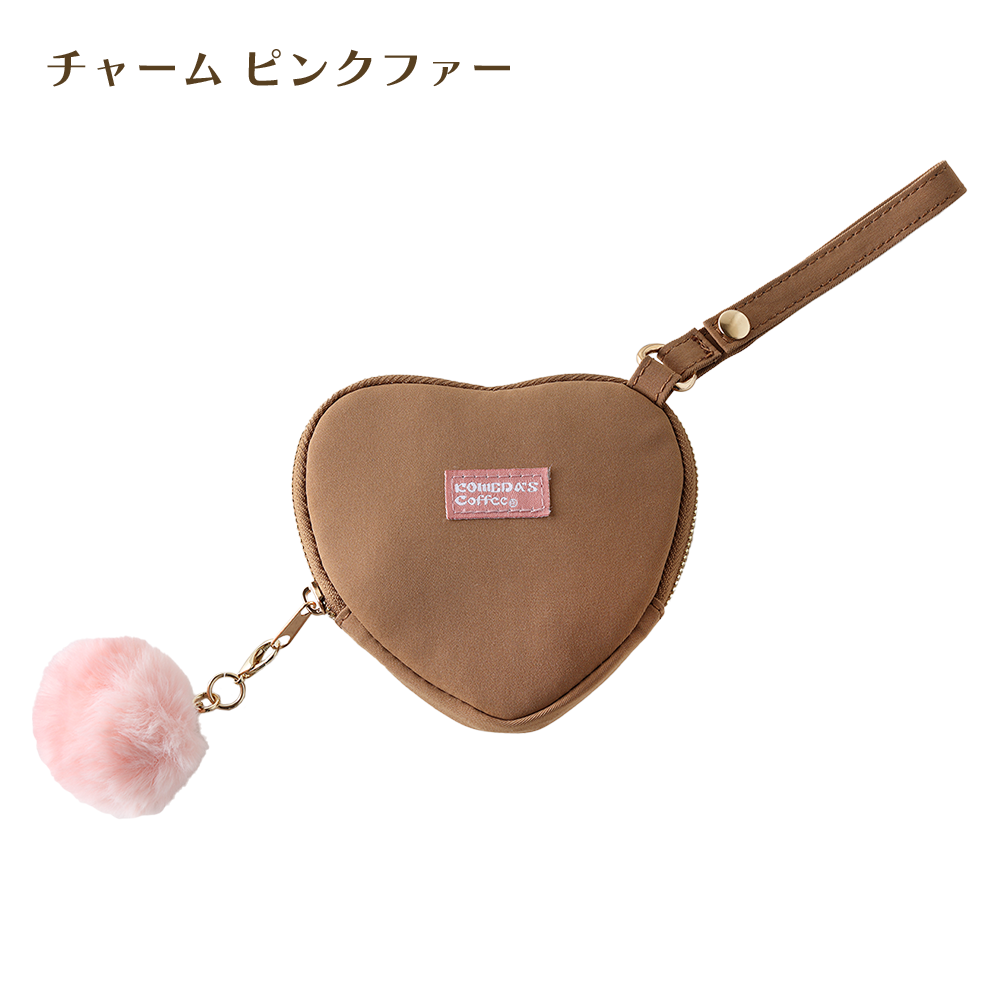 ハート型ポーチ付きエコバッグ