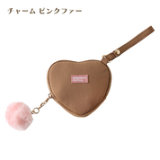 ハート型ポーチ付きエコバッグ