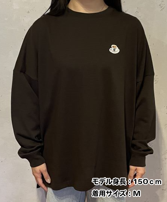 ぽかぽかbigロングＴシャツ(S/M/L)
