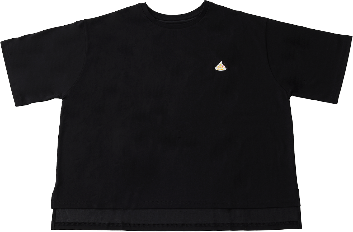 ひえひえＴシャツ ビッグシルエット(白・黒)