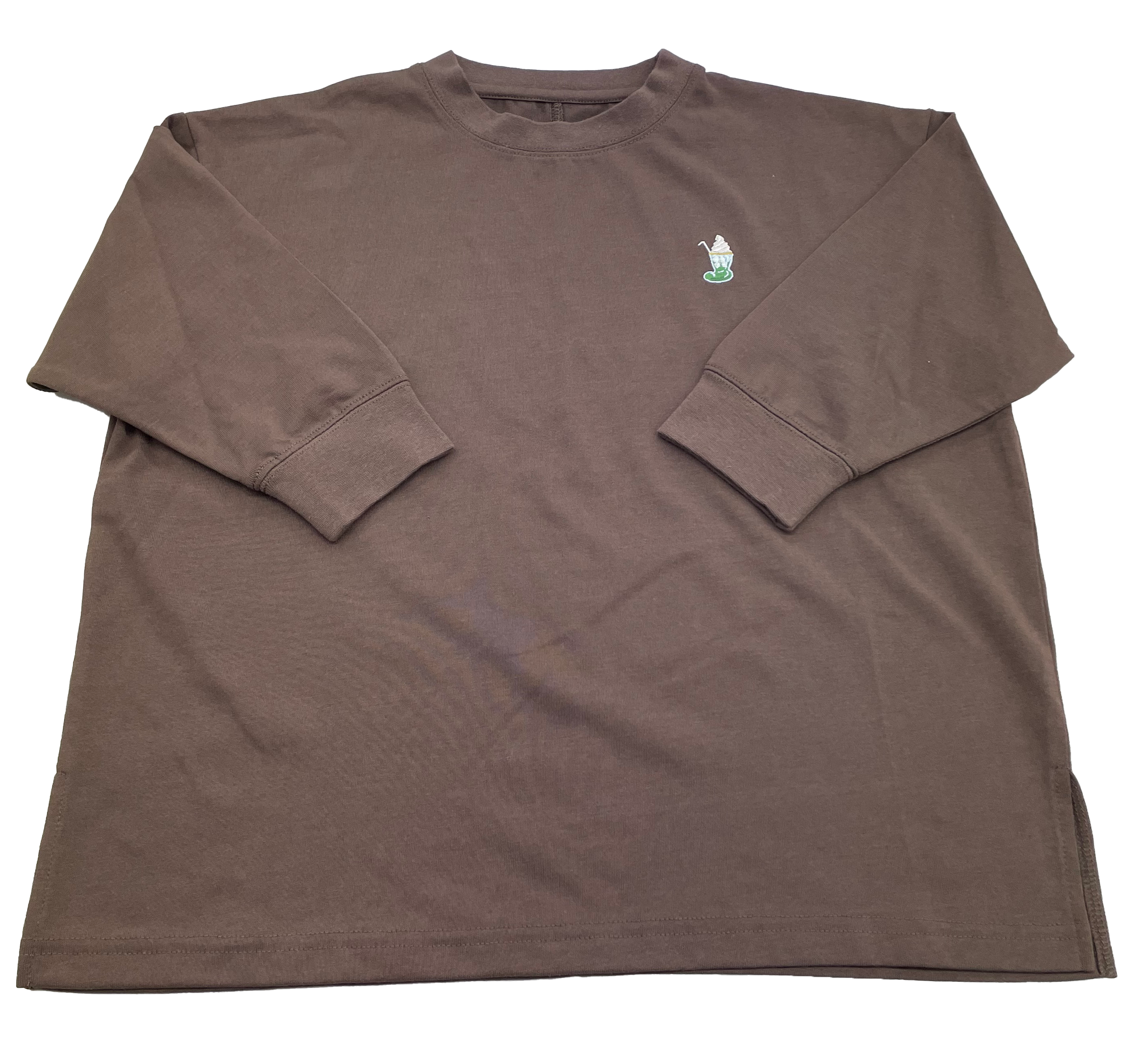 ぽかぽかbigロングＴシャツキッズ(110/130)