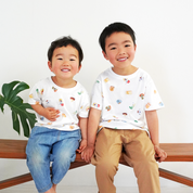 総柄キッズＴシャツ(100cm/130cm)